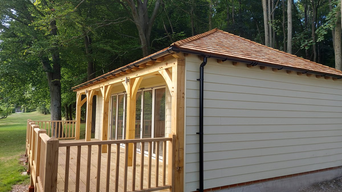 bespoke garden building project